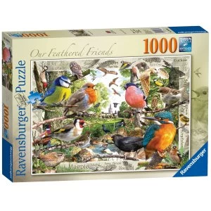 Image of Ravensburger Feathered Friends 1000 Piece Jigsaw Puzzle