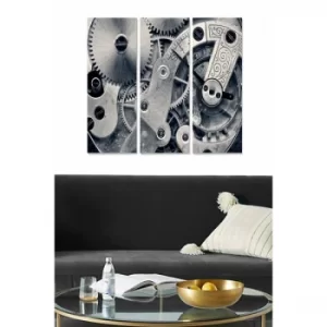 Image of MDF239703958 Multicolor Decorative MDF Painting (3 Pieces)