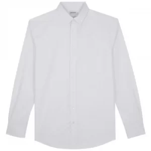 Image of Farah Mens Drayton Oxford Shirt White Large