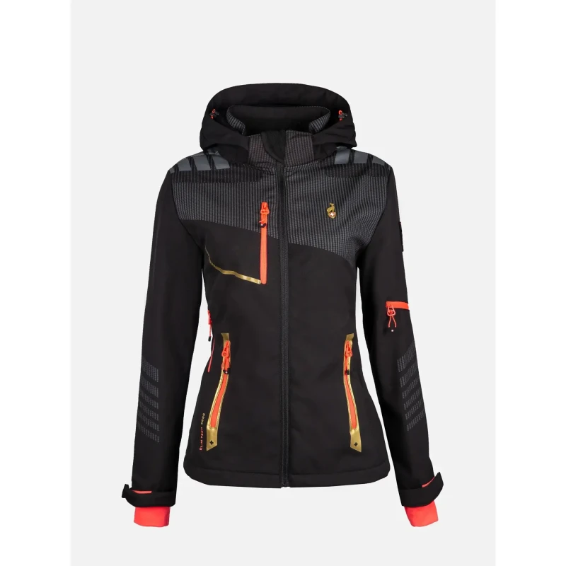 Image of Womens waterproof jacket Aulp Fecla Noir Female 3XL