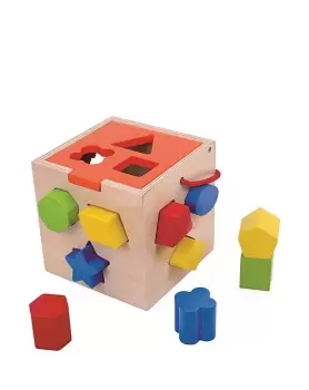Image of Tooky Toy Wooden Shape Sorter