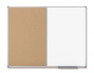 Image of Nobo Classic Combi Board Cork&Drywipe 900x1200mm 1901588