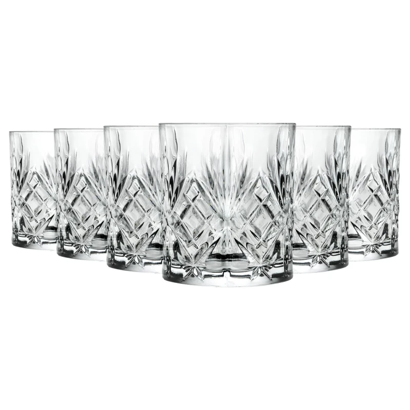 Image of RCR Crystal Melodia Shot Glasses - 80ml - Pack of 6 Clear unisex