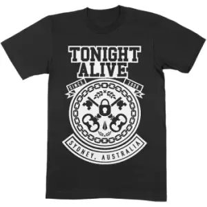 Image of Tonight Alive - TA Keys Unisex XX-Large T-Shirt - Black