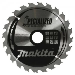 Image of Makita SPECIALIZED Construction Wood Cutting Saw Blade 190mm 12T 30mm