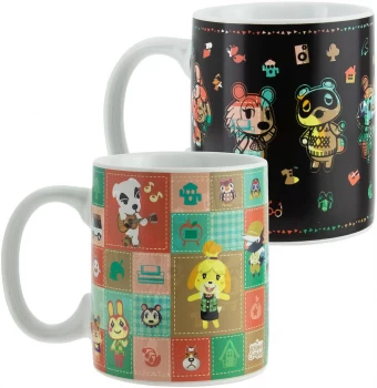 Image of Animal Crossing Characters - Heat-Change Mug Cup multicolour