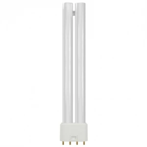 Image of Bell 18W CFL 2G11 PLL Opal Single Turn Bulb - Cool White