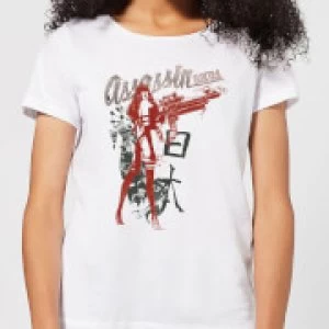 Image of Marvel Knights Elektra Assassin Womens T-Shirt - White - L