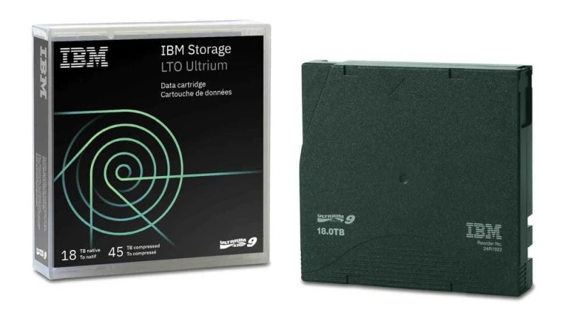 Image of IBM LTO Ultrium 9 Data Cartridge - 18TB / 45TB