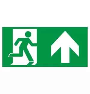 Image of Phoebe LED Emergency Surface Box Up Legend Krios for use with Krios Emergency Exit Box