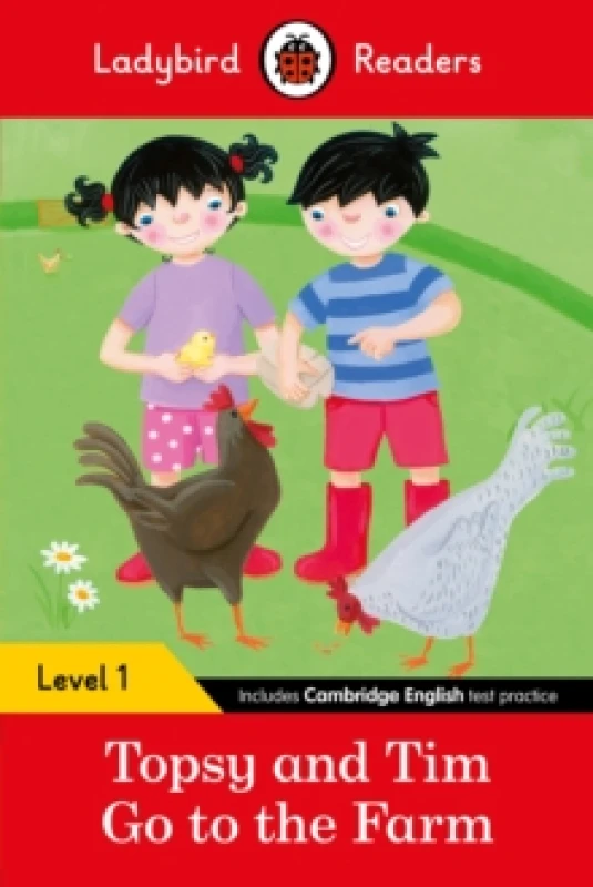 Image of Ladybird Readers Level 1 - Topsy and Tim - Go to the Farm (ELT Graded Reader) Paperback / softback