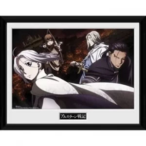 Image of Legend of Arslan Group Landscape Framed Photographic 16"x12