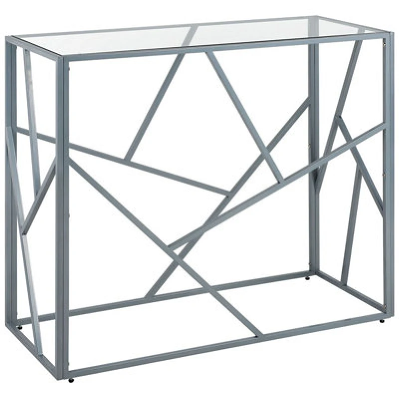 Image of Beliani Glam Console Table Orland Silver