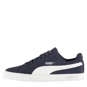 Image of Puma Smash Vulc Trainers Mens - Navy