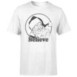 Image of Believe Grey T-Shirt - White - 4XL