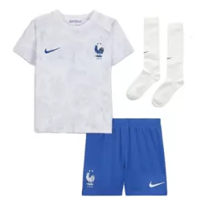 Image of 2022-2023 France Away Little Boys Mini Kit