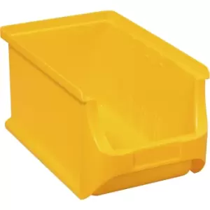 Image of Open fronted storage bin, LxWxH 235 x 150 x 125 mm, pack of 24, yellow