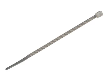 Image of Natural Cable Tie 370mm x 4.8mm Pk 100 Connect 30330