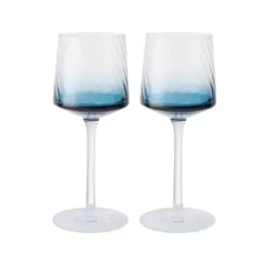 Image of Denby Modern Deco Set Of 2 Wine Glasses