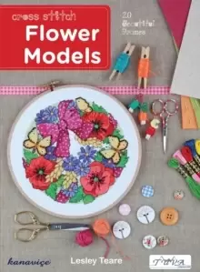Image of Cross Stitch Flower Models: 20 Beautiful Frames
