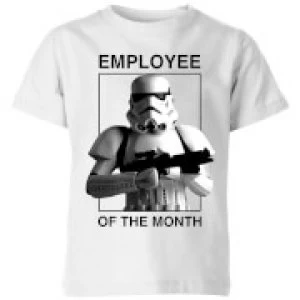 Image of Star Wars Employee Of The Month Kids T-Shirt - White - 3-4 Years