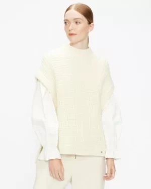 Image of Oversized Sleeveless Knit