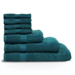 Image of The Linen Yard Loft Towel Bale Cotton Teal