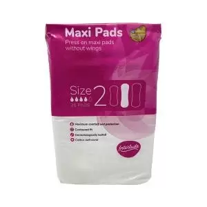 Image of Interlude Maxi Pads Size 2 Pack 20 Pack of 12 6411B TSL26411