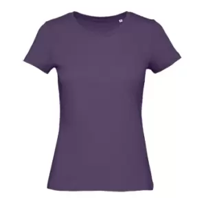 Image of B&C Womens/Ladies Favourite Organic Cotton Crew T-Shirt (XS) (Urban Purple)
