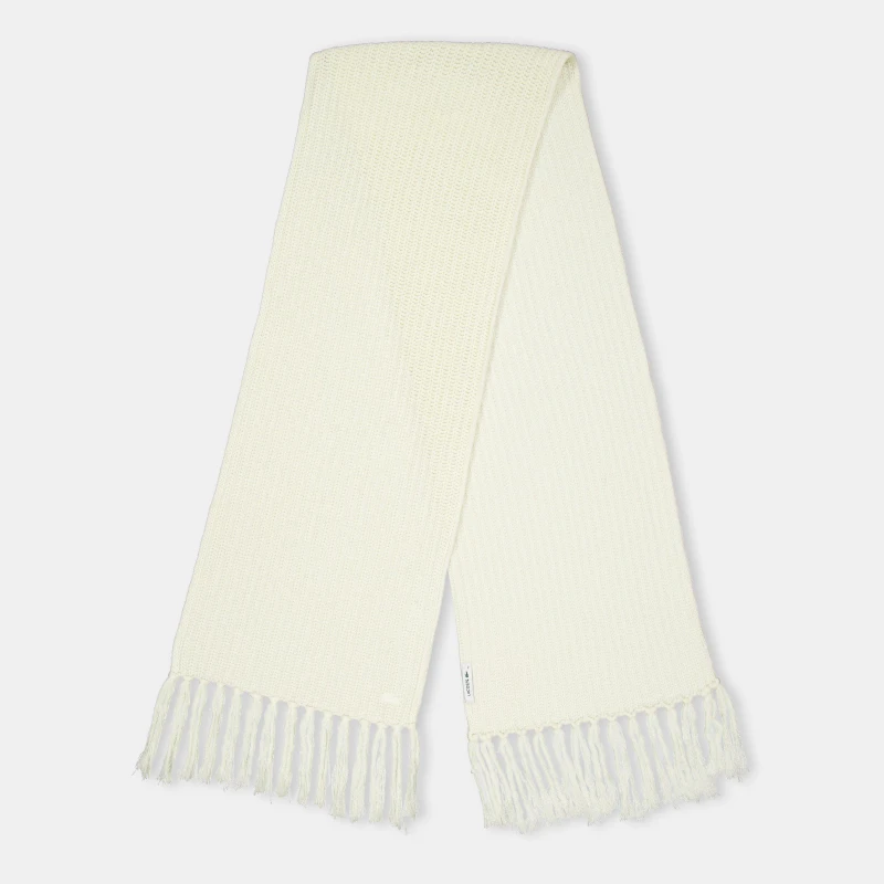 Image of Lacoste Womens Midweight Scarf Flour female One Size