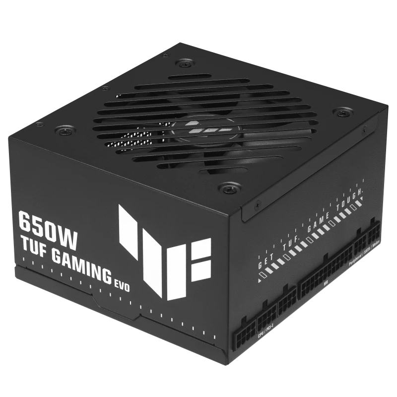 Image of ASUS TUF Gaming 650W Bronze EVO ATX 3.1 Power Supply with Enhanced Cooling