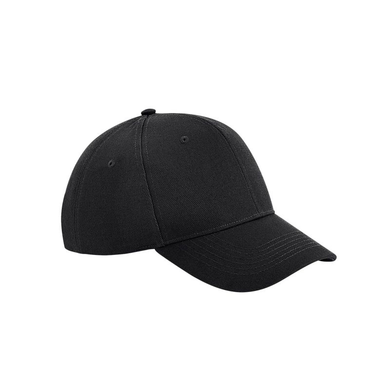 Image of Beechfield Beechfield Men Ultimate 6 Panel Cap in Black One Size Male 5063377401943