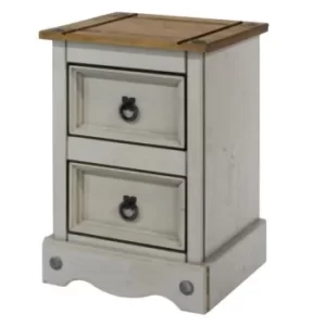 Image of Nairn 2 drawer petite bedside cabinet
