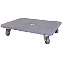 Image of Slingsby Mounted Plywood Dolly Covered With Carpet 600 x 450 mm