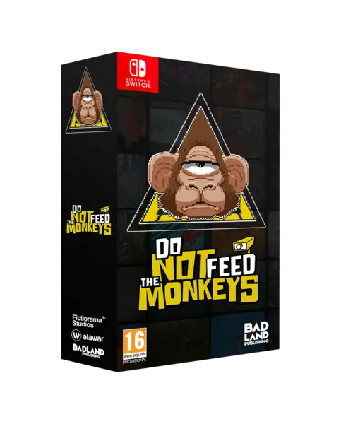 Image of Do Not Feed The Monkeys Collectors Edition Nintendo Switch Game
