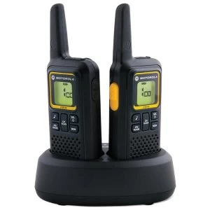 Image of Motorola XTB446 Two Way Short Range Business Radio Twin Pack Black