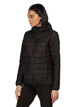 Image of Regatta Helfa Quilted Jacket - Black, Size 18, Women