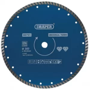Image of Draper 99791 Turbo Diamond Blade (300mm)