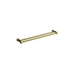 Image of Bond Double Towel Rail - Brushed Brass - 8727MP1 - Brushed Brass - Miller