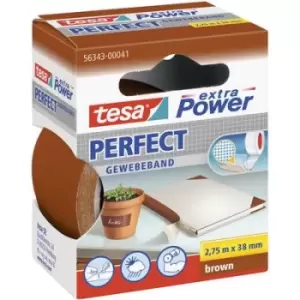 Image of tesa PERFECT 56343-00041-03 Cloth tape tesa extra Power Brown (L x W) 2.75 m x 38mm