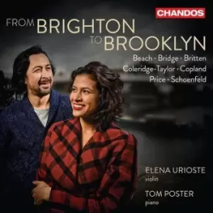 Image of Elena Urioste/Tom Poster From Brighton to Brooklyn by Elena Urioste CD Album