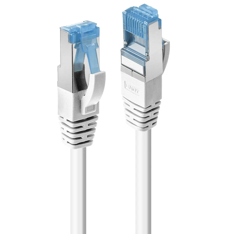 Image of Lindy 47196 networking cable White 5m Cat6a S/FTP (S-STP)