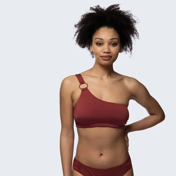 Image of Azores Asymmetric Bikini Top