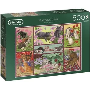 Image of Falcon Playful Kittens Jigsaw Puzzle - 500 Pieces