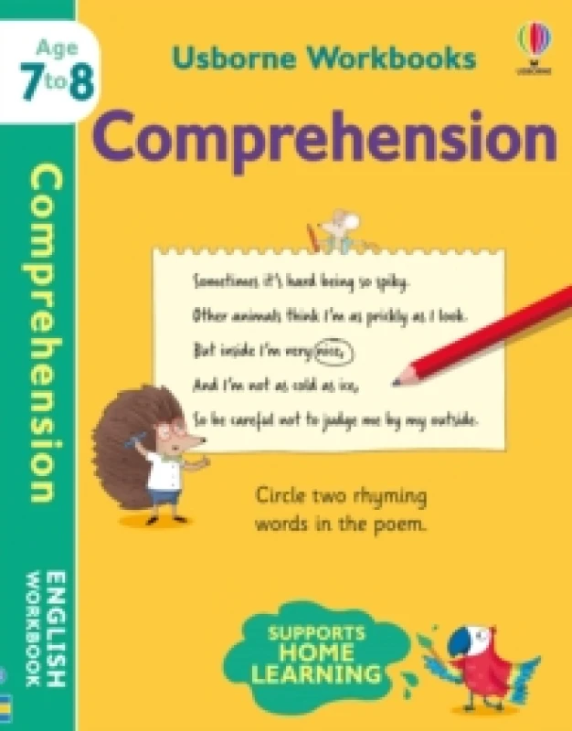 Image of Caroline Young Usborne Workbooks Comprehension 7-8 Book Multi unisex