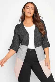 Image of Ribbed Cardigan