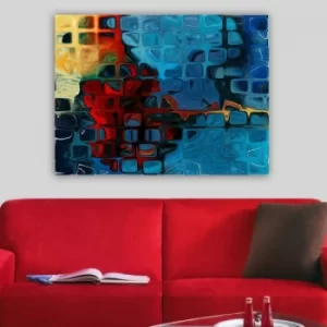 Image of 745064689_70100 Multicolor Decorative Canvas Painting
