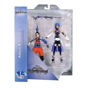 Image of Aqua And Birth By Sleep Goofy Kingdom Hearts Action Figure