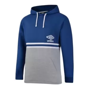 Image of Umbro Colour Block OTH Hoodie Mens - Blue