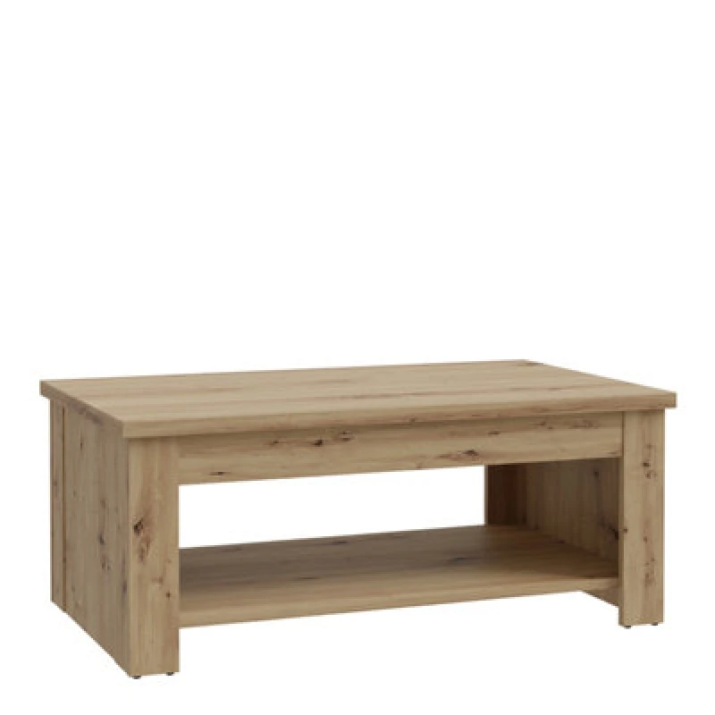 Image of Furniture To Go Corona Rising Coffee Table In Artisan Oak